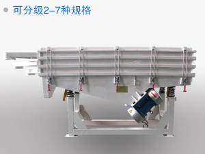 多層設(shè)計(jì),進(jìn)行物料篩分不同等級(jí)